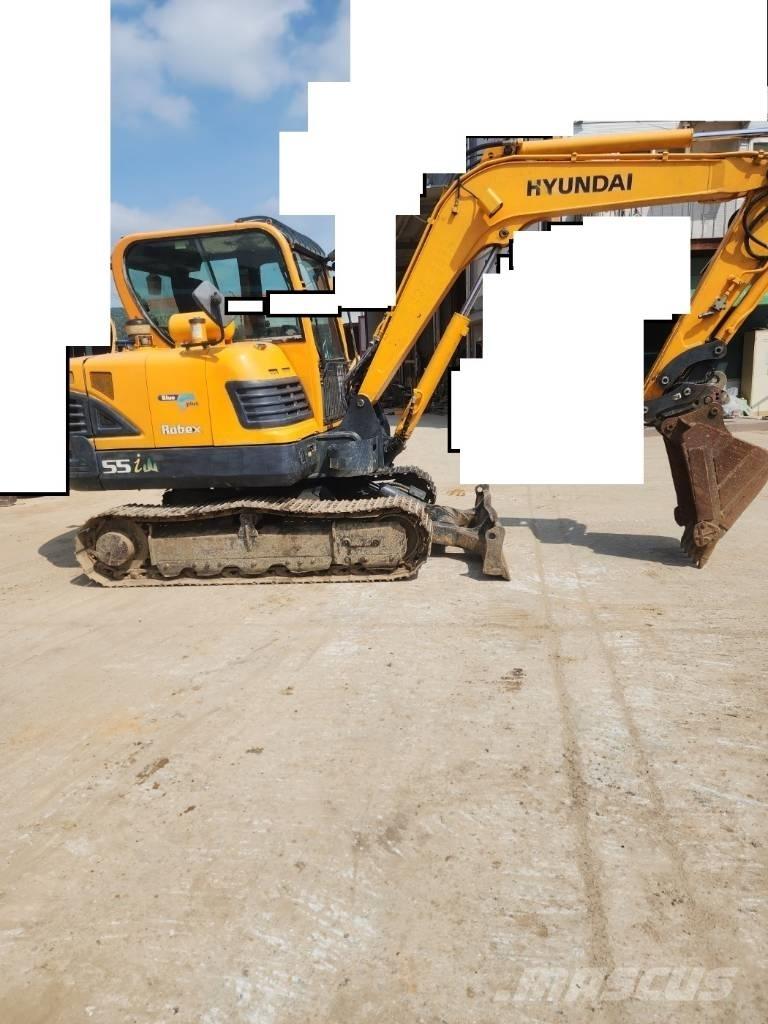 Hyundai Robex 55 小型挖土機/掘鑿機<7t(小型挖掘機)