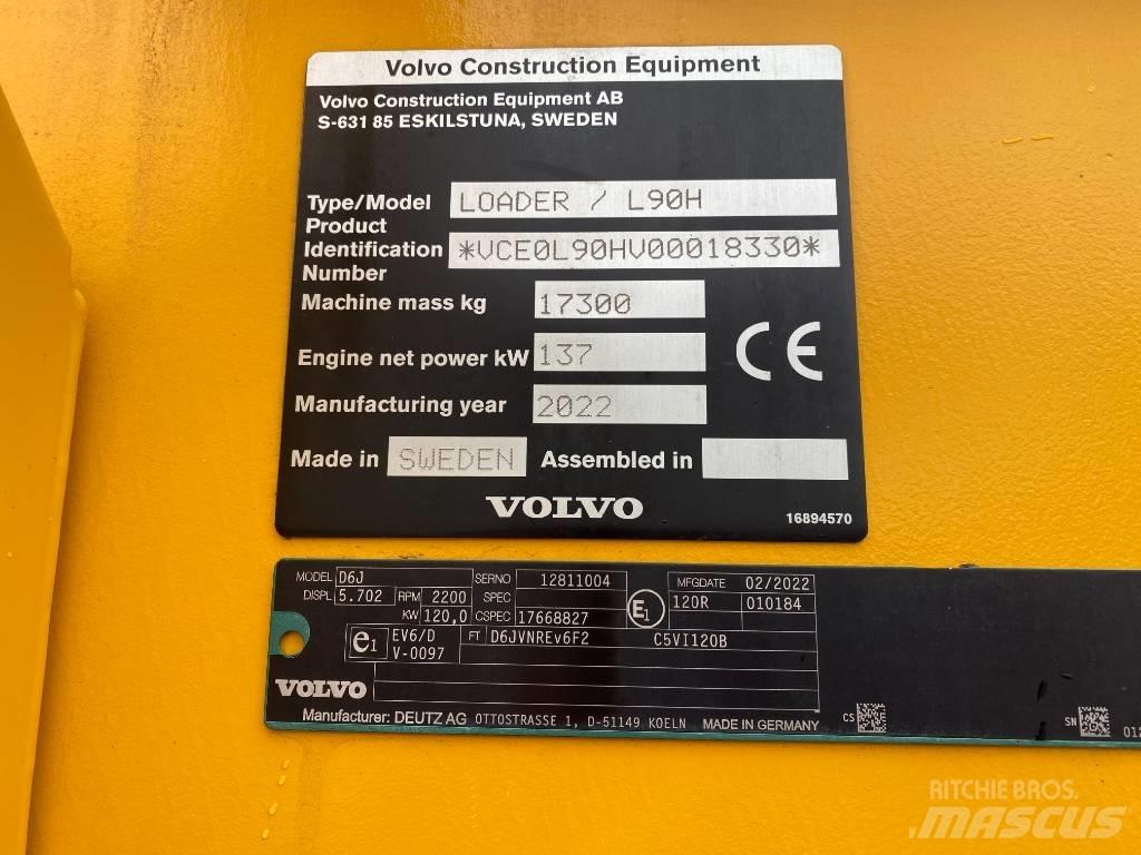 Volvo L90H  / L 90 H 輪胎式裝載機