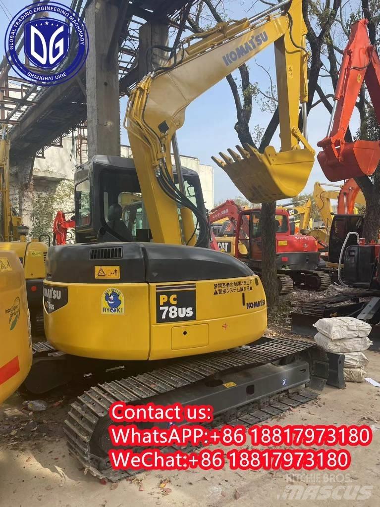 Komatsu PC 78 US 履帶式 挖土機/掘鑿機/挖掘機