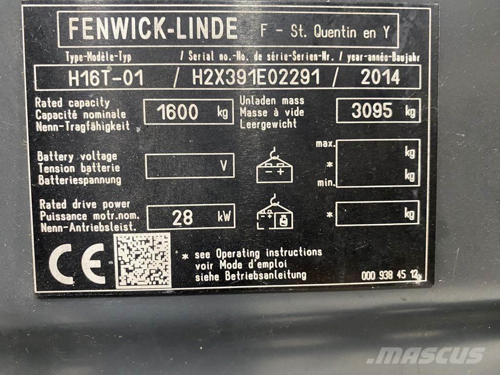 Linde H16T 堆高機(叉車)-其他
