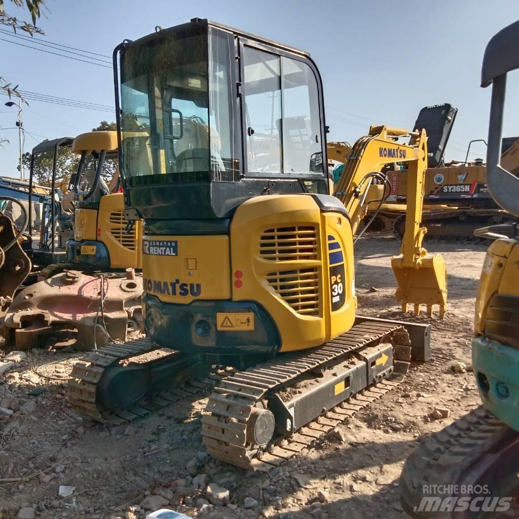 Komatsu PC 30 MR-3 小型挖土機/掘鑿機<7t(小型挖掘機)