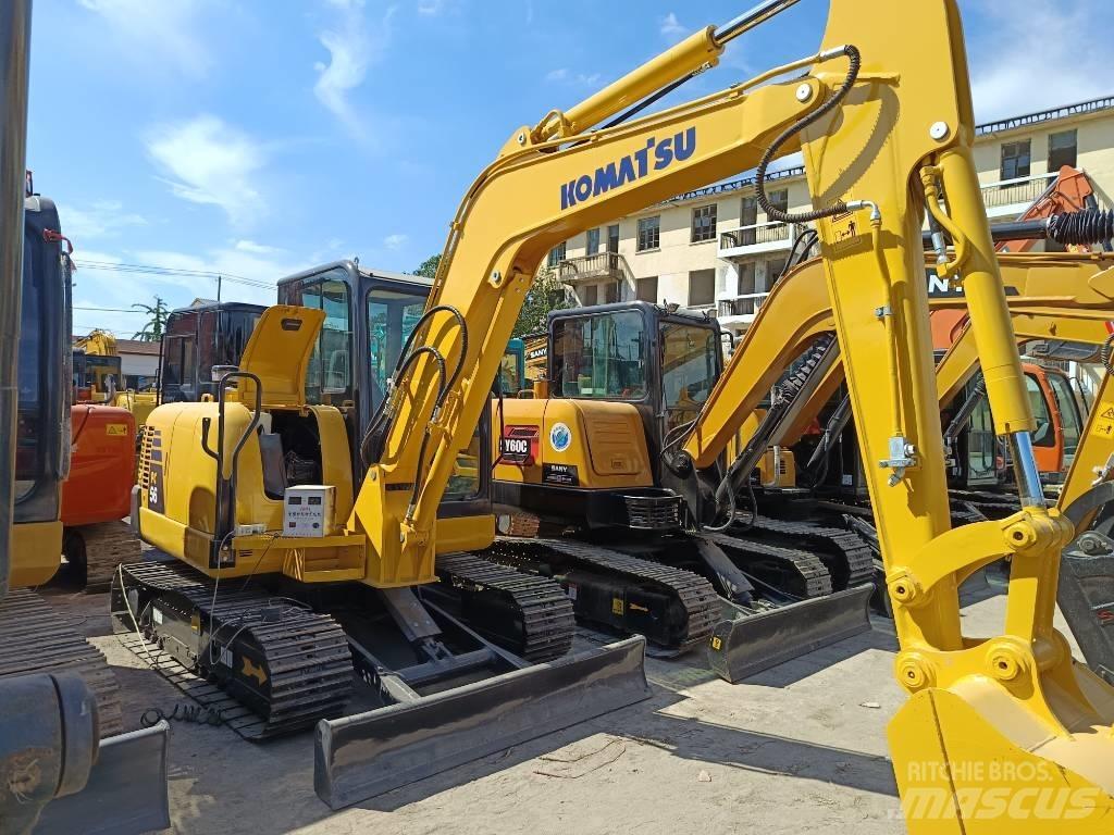 Komatsu PC 56 小型挖土機/掘鑿機<7t(小型挖掘機)