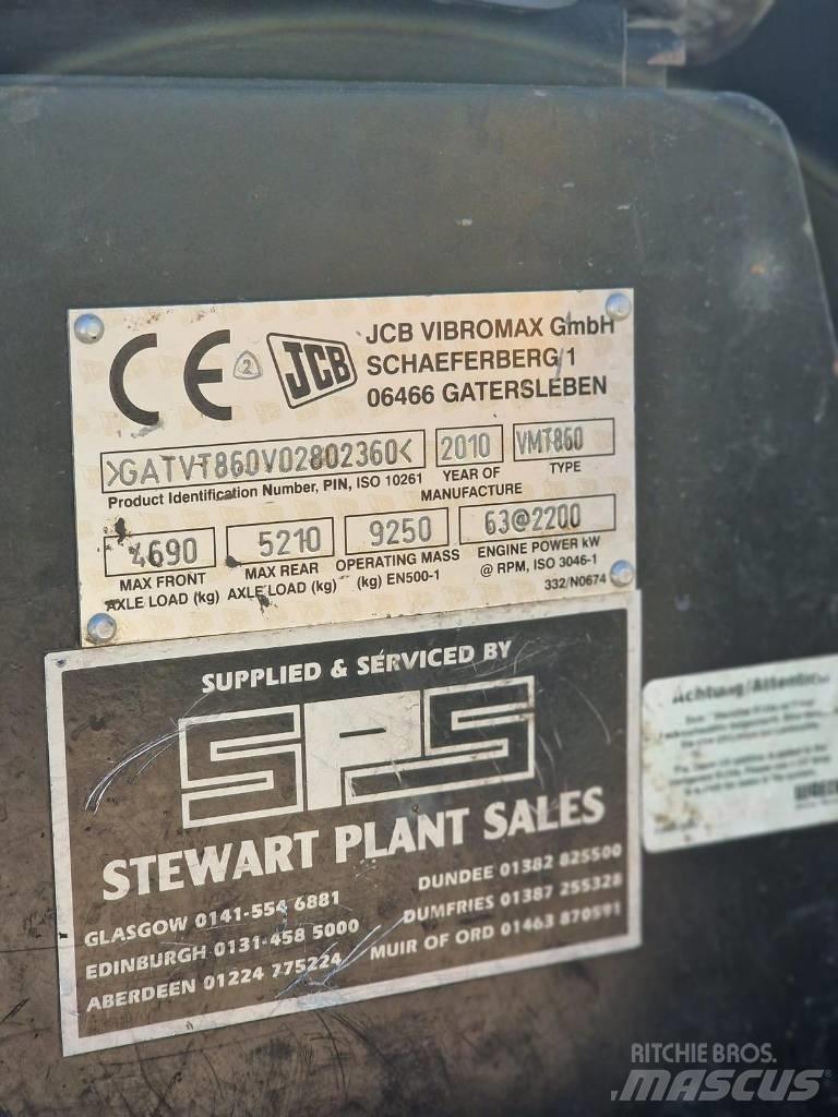 JCB Vibromax VMT 860 雙輪滾壓機