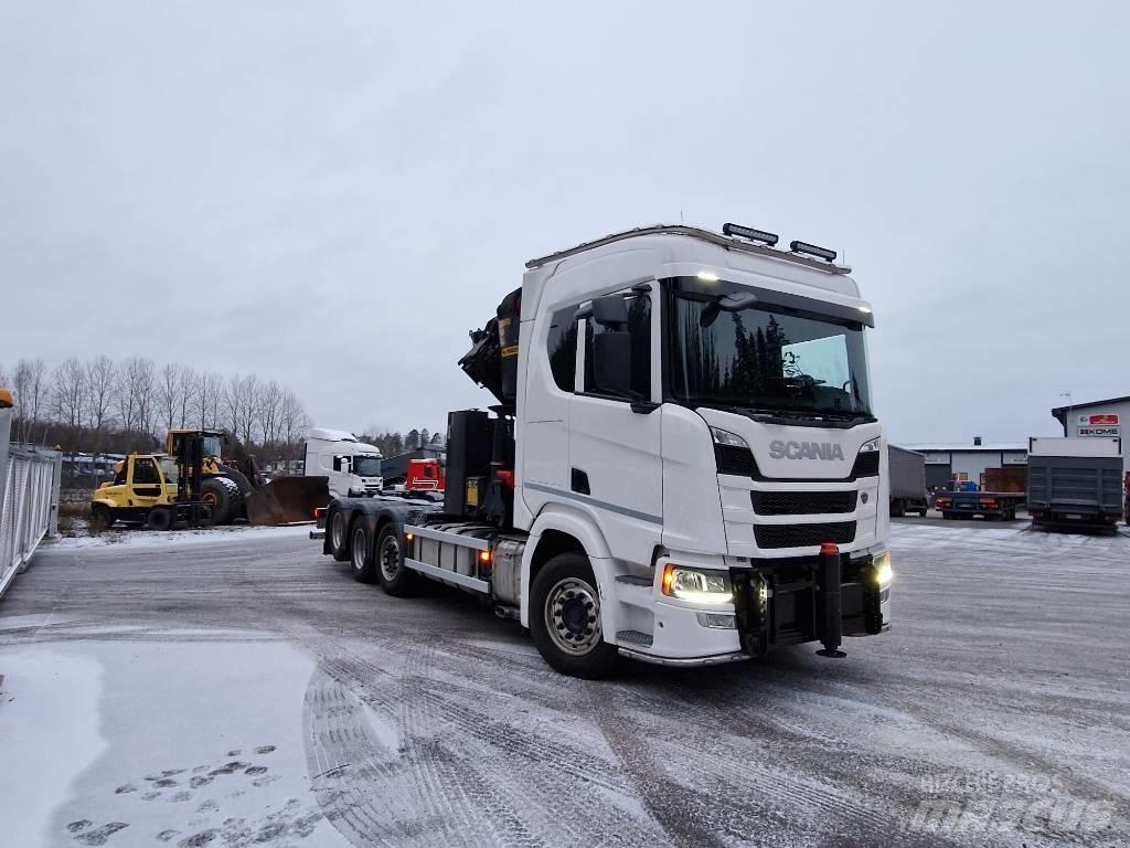 Scania R540 8x2 吊鉤式起重車