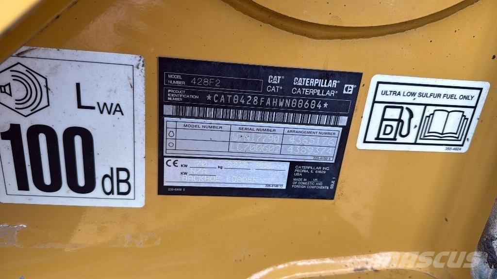 CAT 428 F 反鏟裝載機