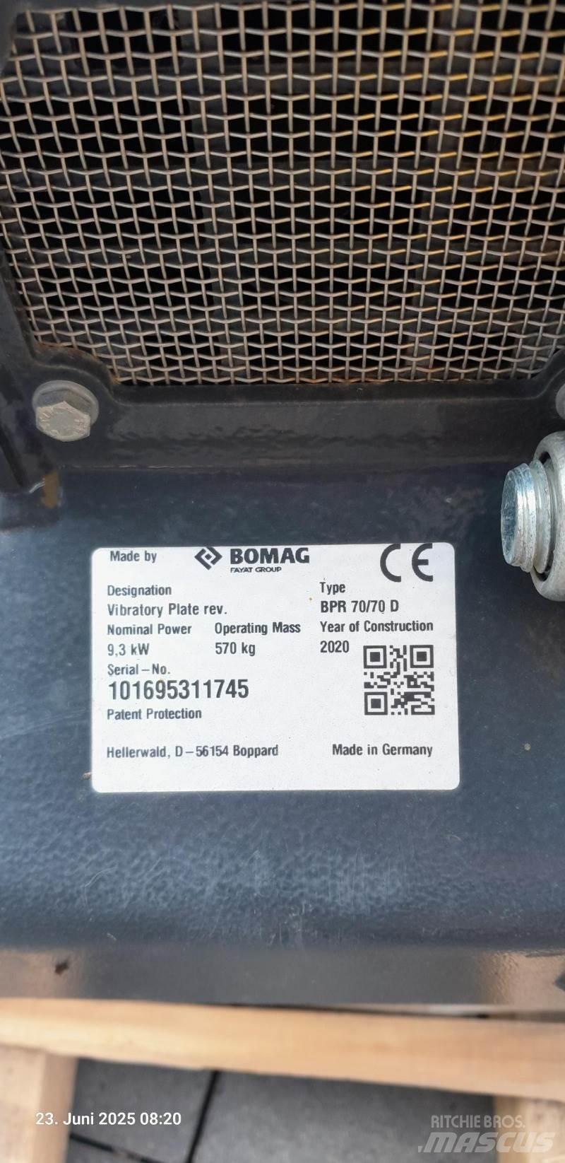 Bomag BPR 70/70 DE 夯實機(夯土機)
