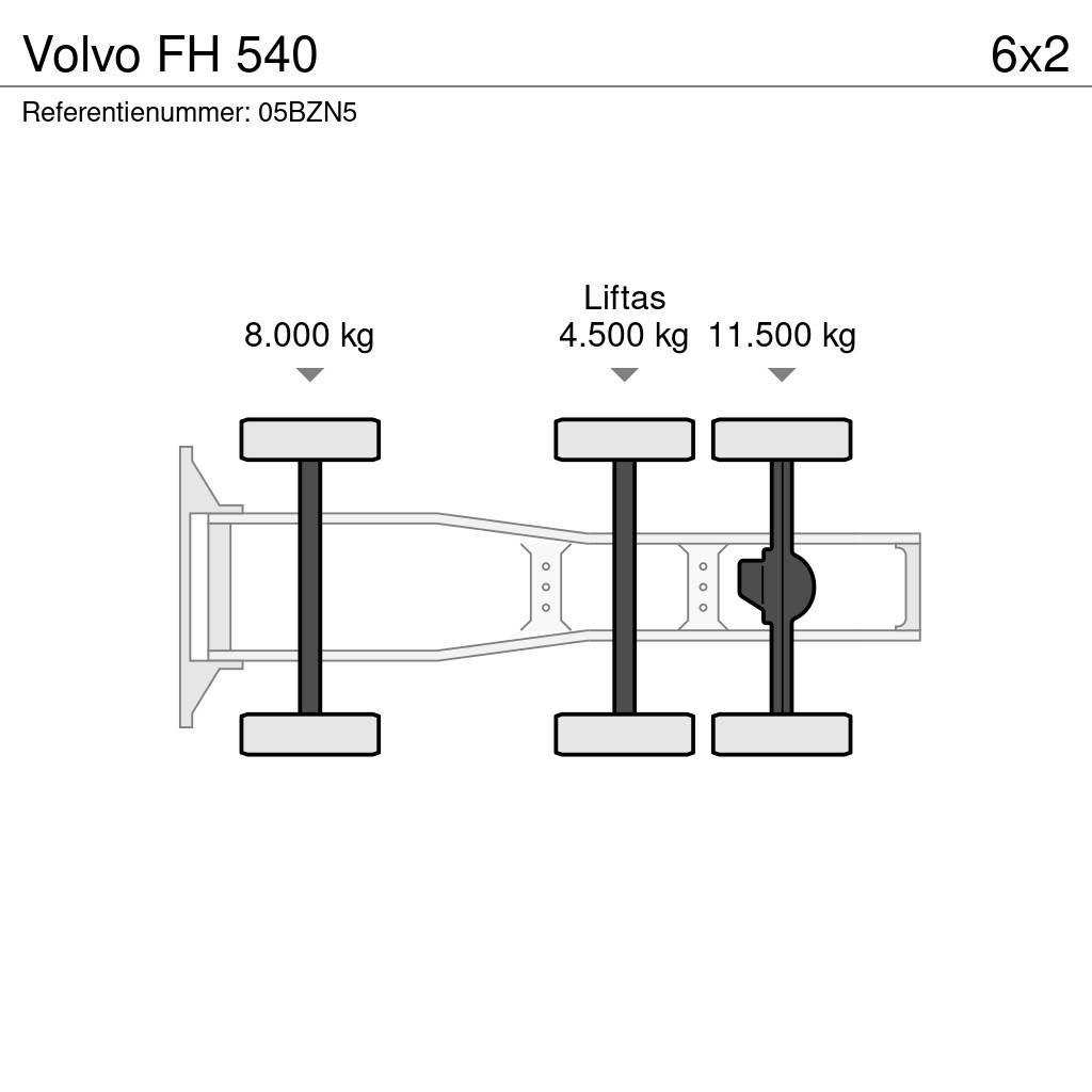 Volvo FH 540 曳引機組件