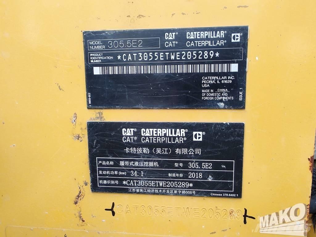 CAT 305.5 履帶式 挖土機/掘鑿機/挖掘機