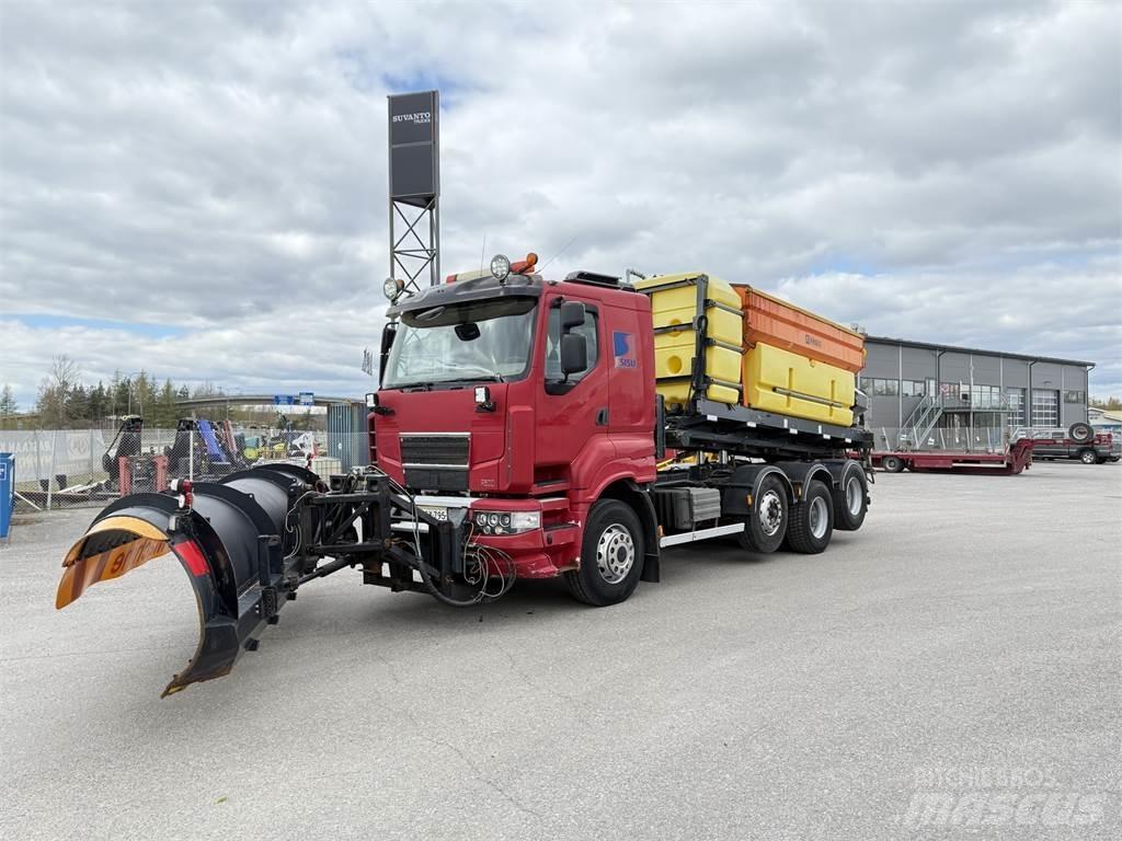 Sisu R500 8X2 起重可拆卸式卡車