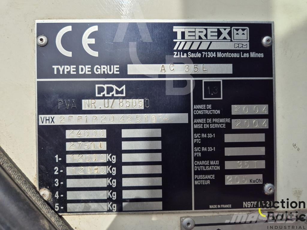 Terex AC 35 L 起重機卡車