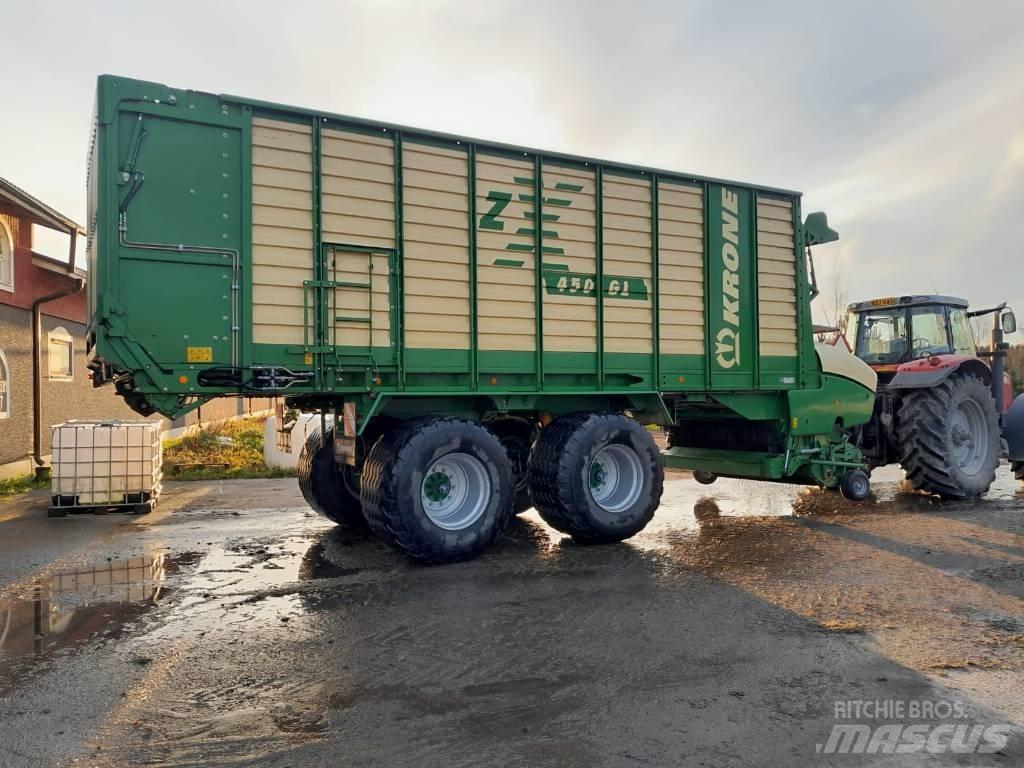 Krone ZX450GL 自裝式拖車