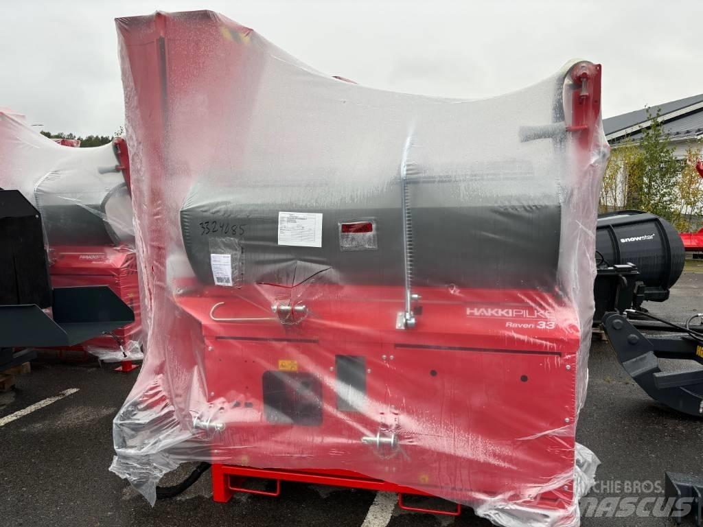 Hakki Pilke Raven 33 木材分離器和切割機