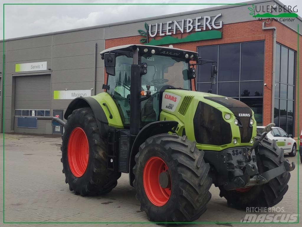 CLAAS Axion 850 曳引機