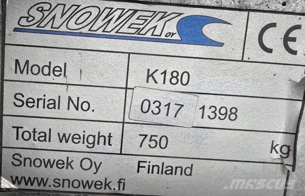 Snowek K180 其他路面和雪地機械