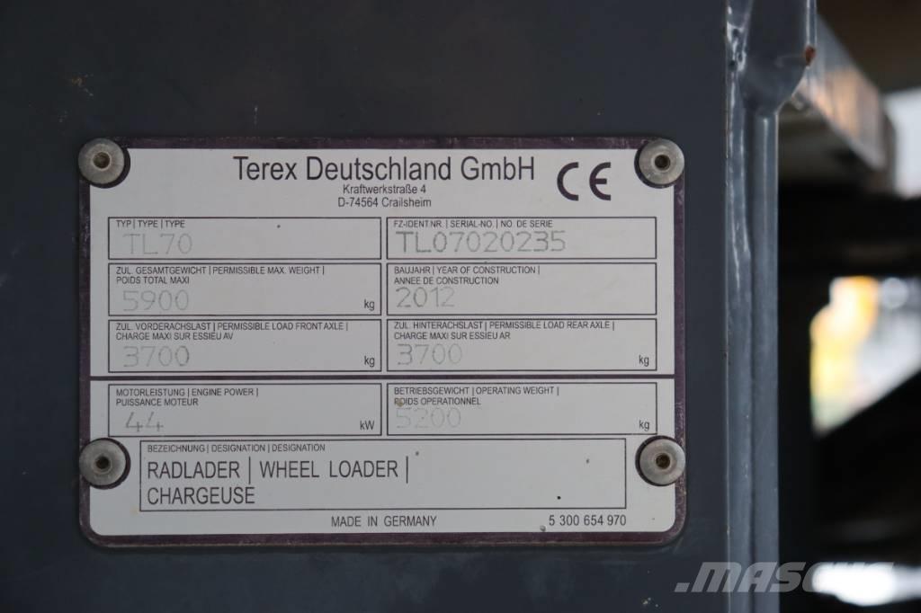 Terex TL 70 輪胎式裝載機