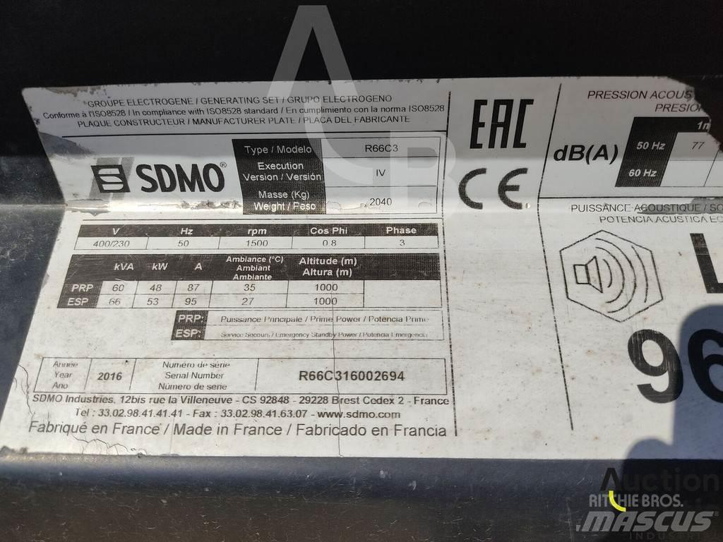 Sdmo R66C3 柴油發電機