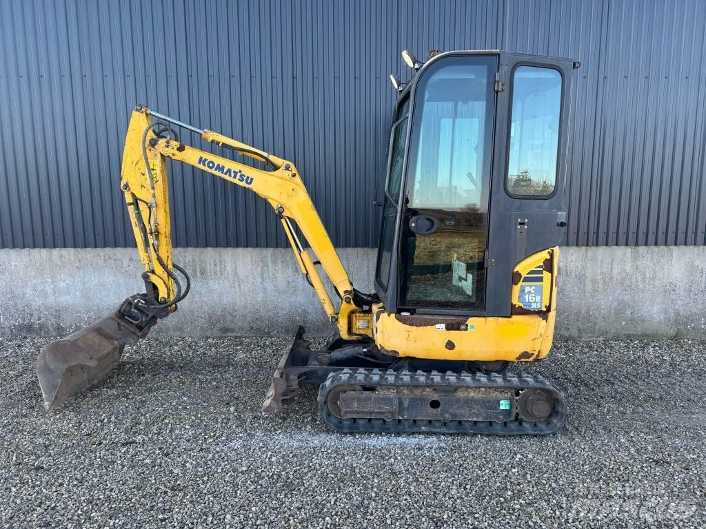 Komatsu PC 16 R-3HS 小型挖土機/掘鑿機<7t(小型挖掘機)