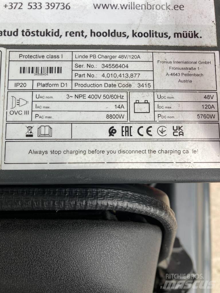 Linde EG20PH/1275-02 電動堆高機