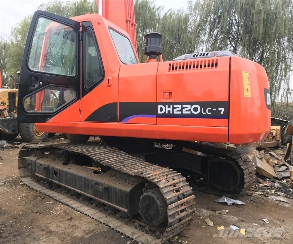 Doosan DH 220 LC-7 履帶式 挖土機/掘鑿機/挖掘機
