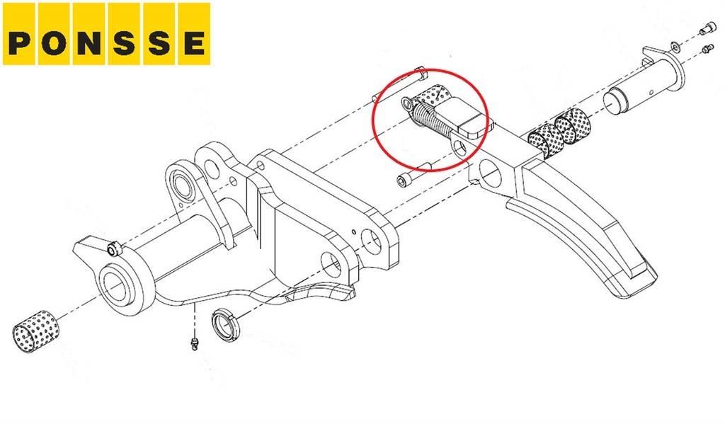 Ponsse 0056238 收穫機頭