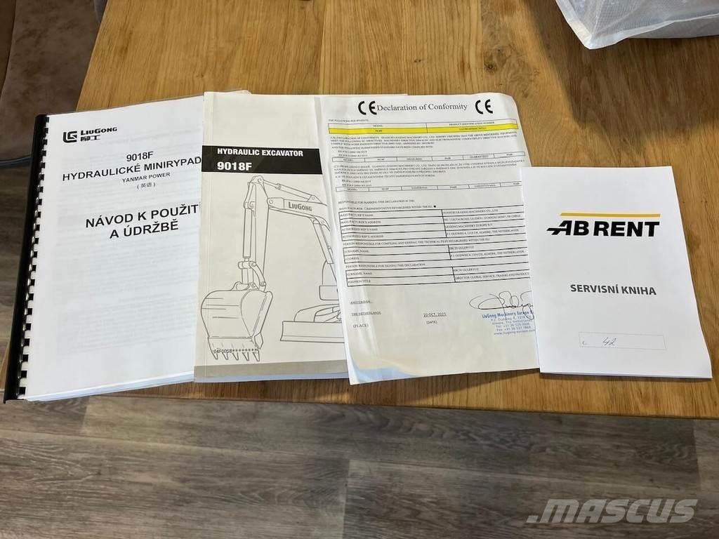 LiuGong 9018F 小型挖土機/掘鑿機<7t(小型挖掘機)