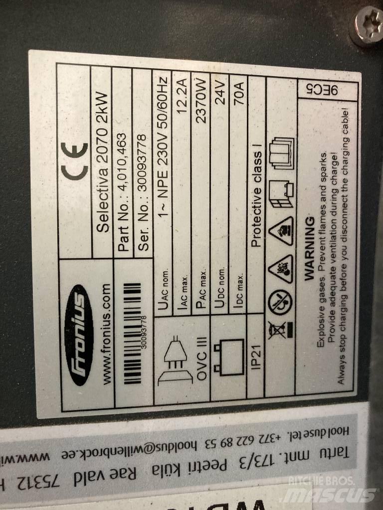 Linde E12/386 電動堆高機