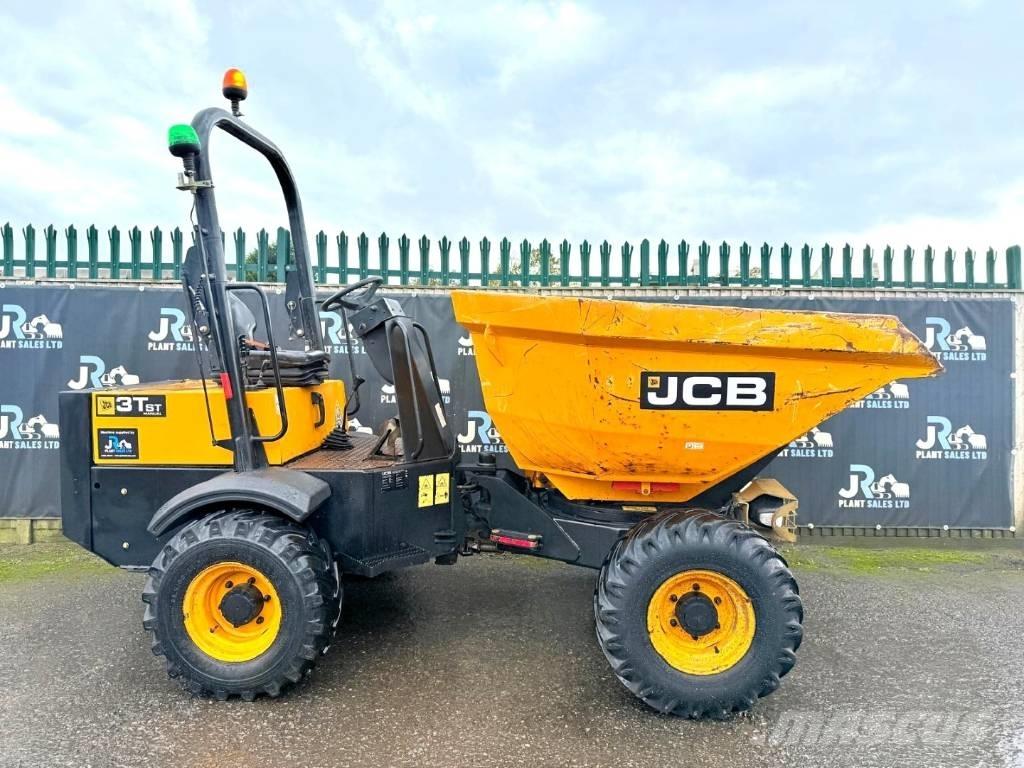JCB 3 T Swivel 側卸礦車