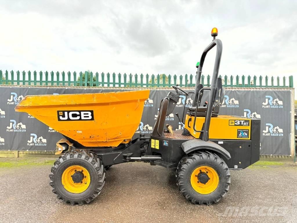 JCB 3 T Swivel 側卸礦車