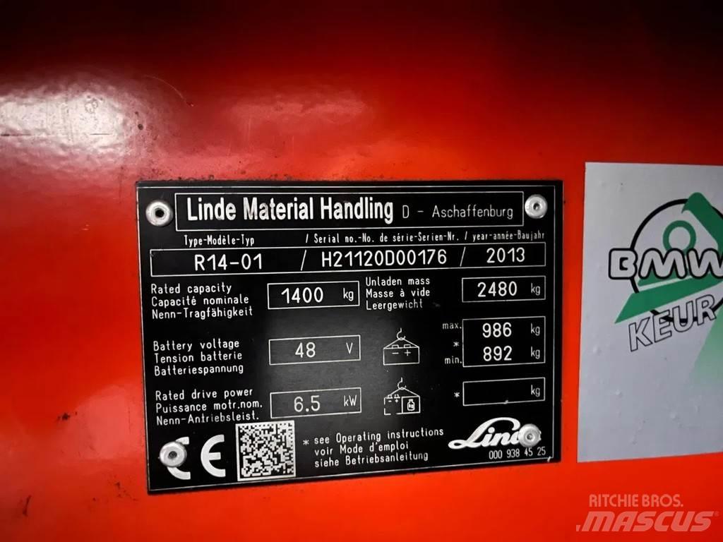 Linde R14-01 前伸式堆高機(叉車)