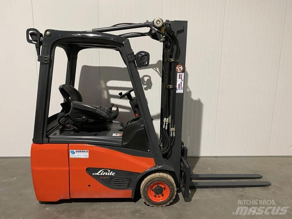 Linde E16C-02 電動堆高機