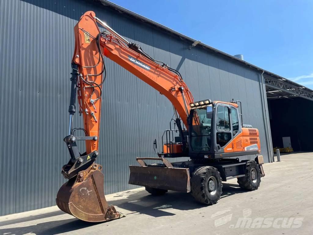 Doosan DX170W-5 旋轉式挖土機/掘鑿機/挖掘機