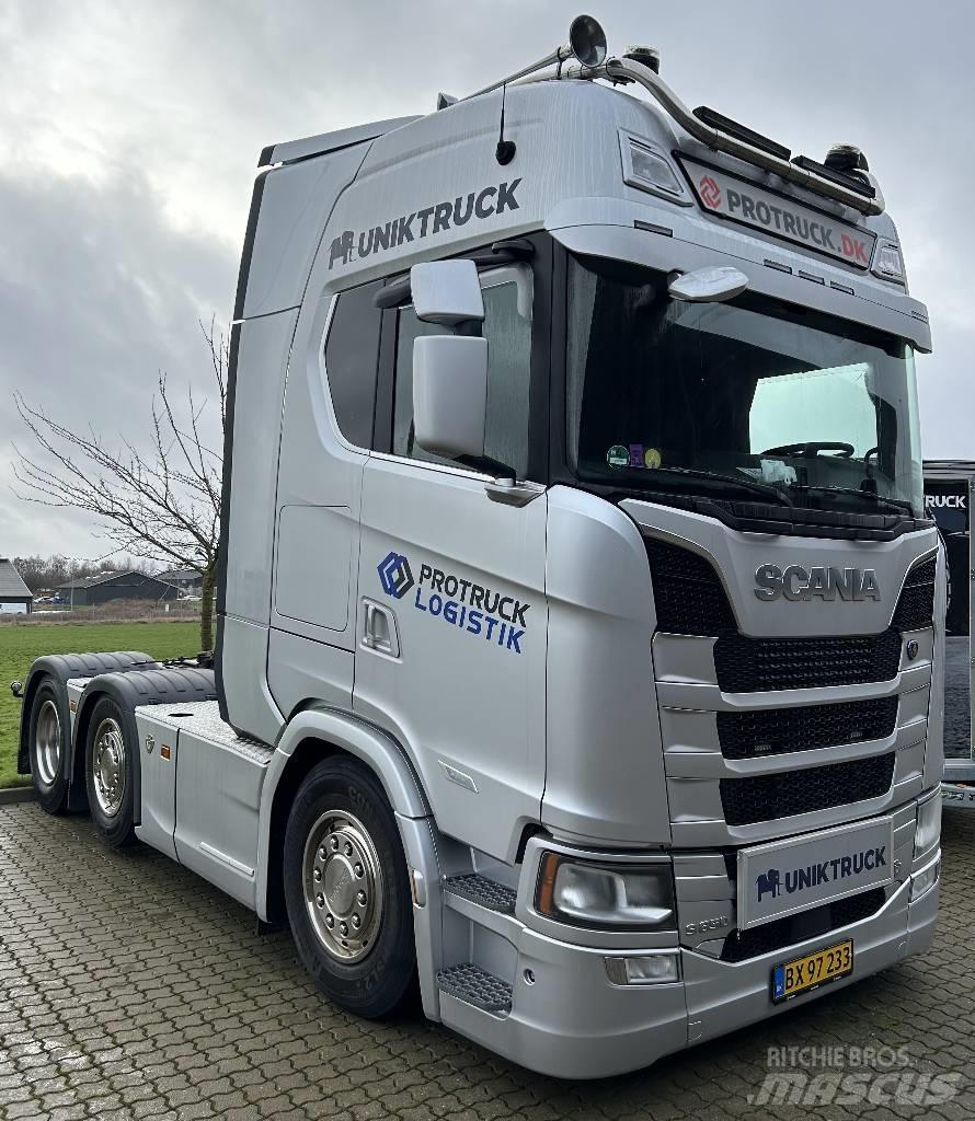 Scania S 650 曳引機組件