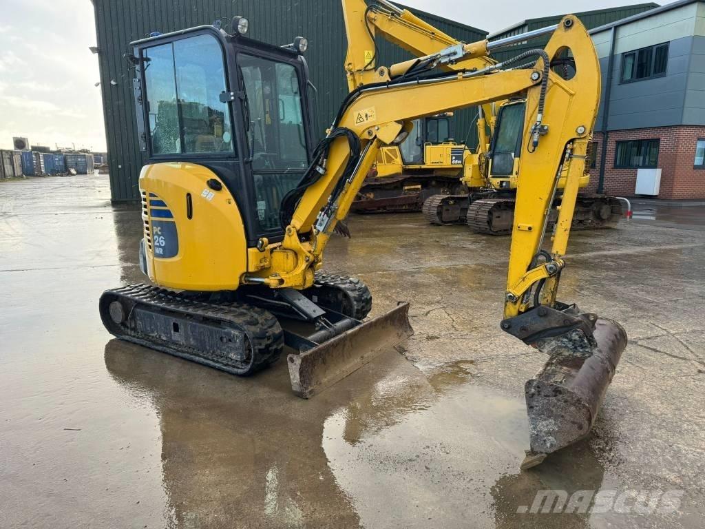Komatsu PC 26 MR-3 小型挖土機/掘鑿機<7t(小型挖掘機)