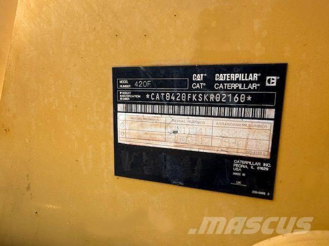 CAT 420 F 反鏟裝載機