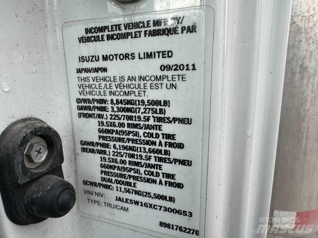 Isuzu NRR 廂式貨物運輸車