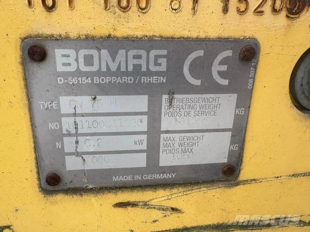 Bomag BW75H 其他滾壓機