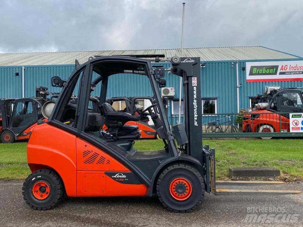 Linde H35T-02 液化石油氣LPG卡車