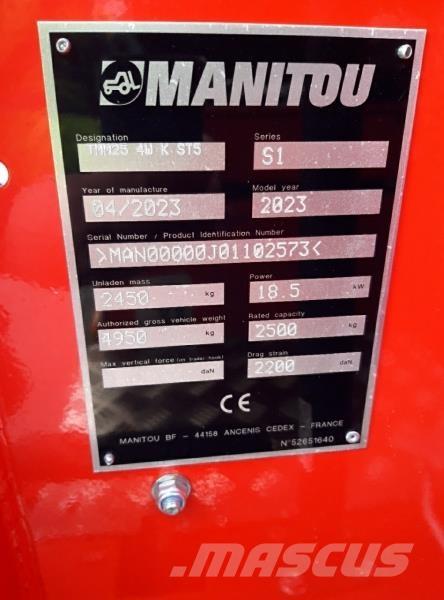 Manitou TMM25 4W 卡車載式堆高機