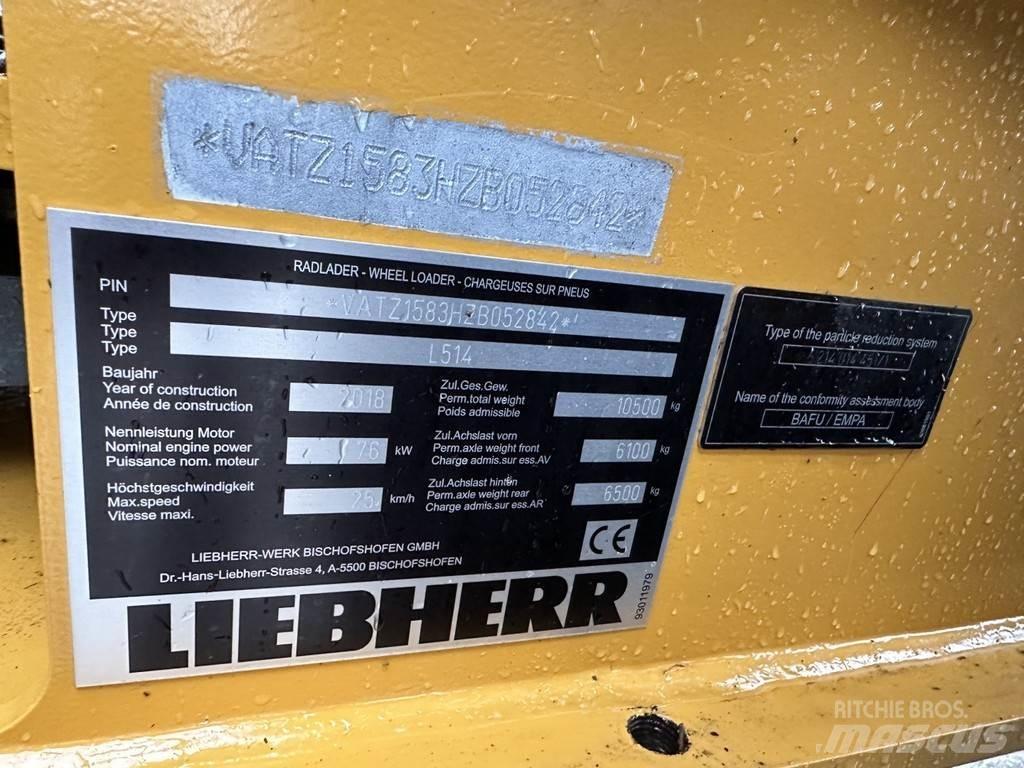 Liebherr L514 輪胎式裝載機