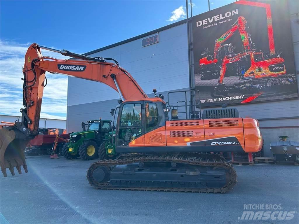 Doosan DX340LC-5 履帶式 挖土機/掘鑿機/挖掘機