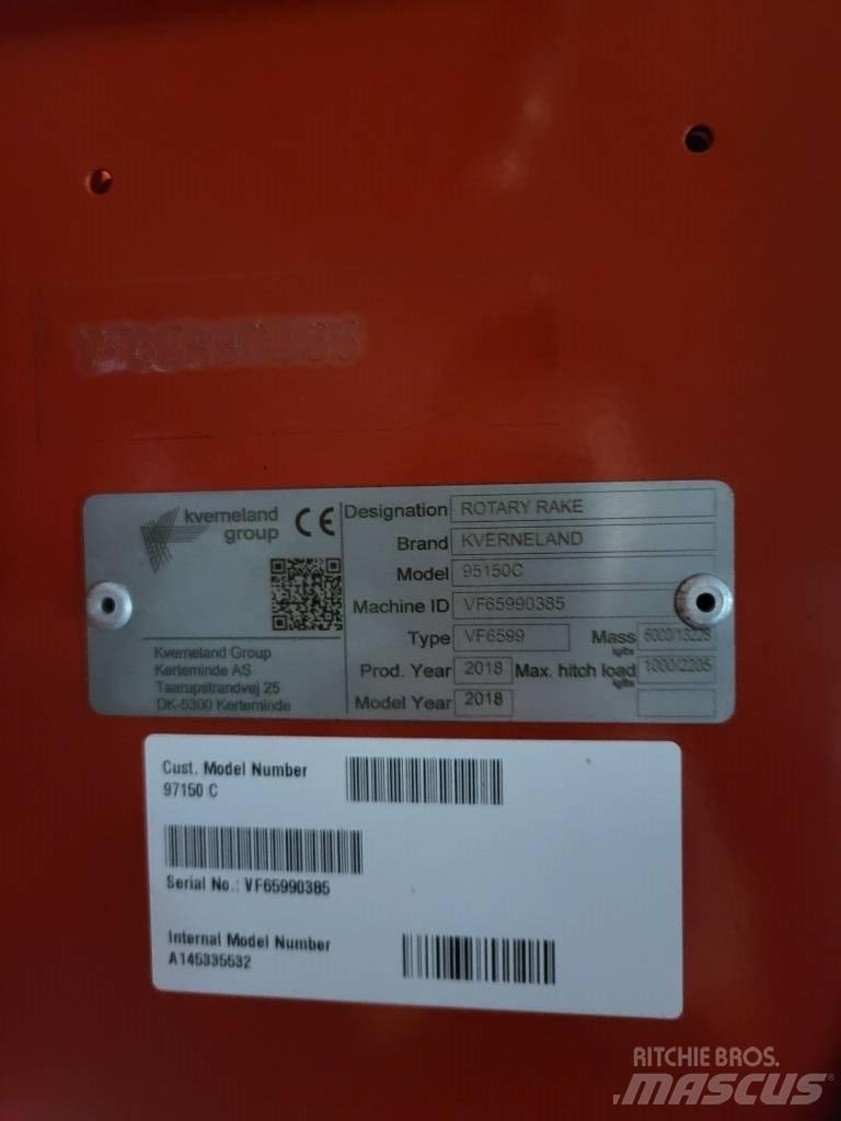 Kverneland 97150C 堆草機