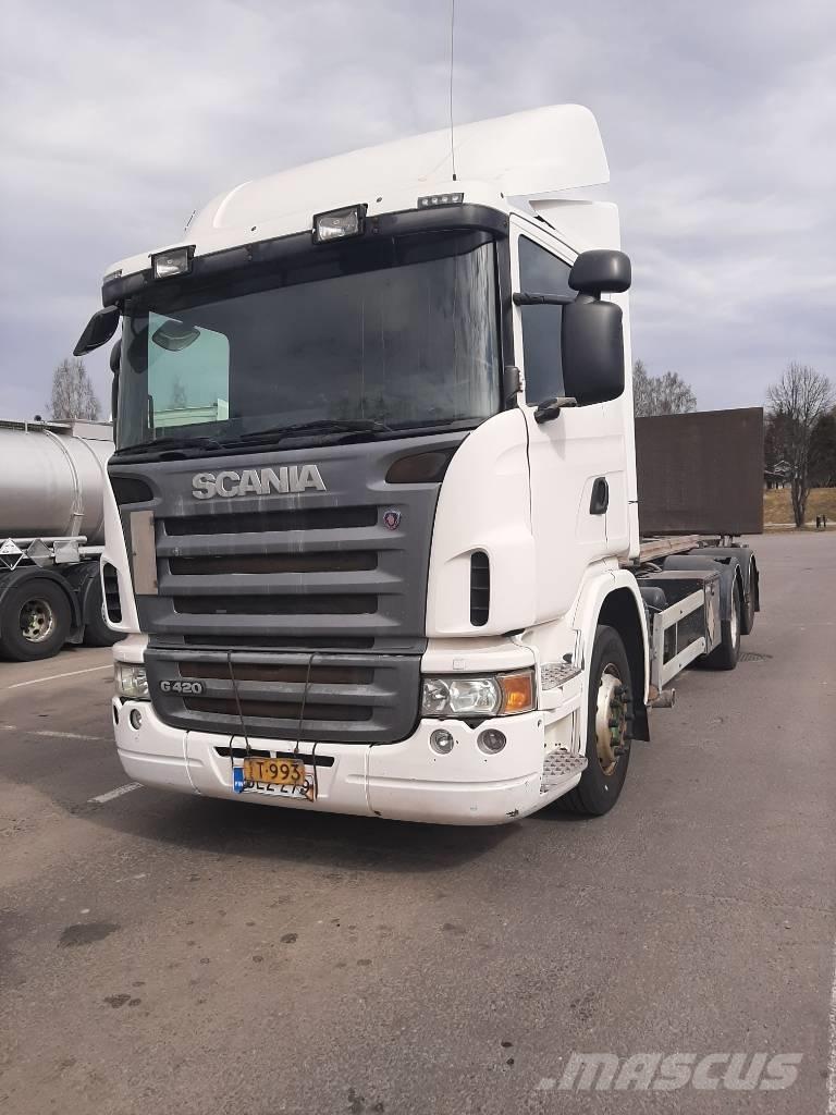 Scania G 420 貨櫃框架卡車