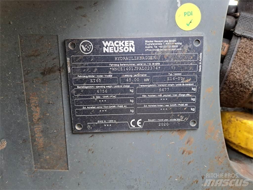 Wacker Neuson ET65 履帶式 挖土機/掘鑿機/挖掘機