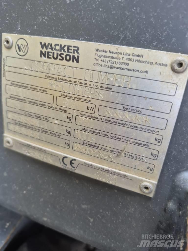 Wacker Neuson DT 10 履帶式傾卸車/翻斗車