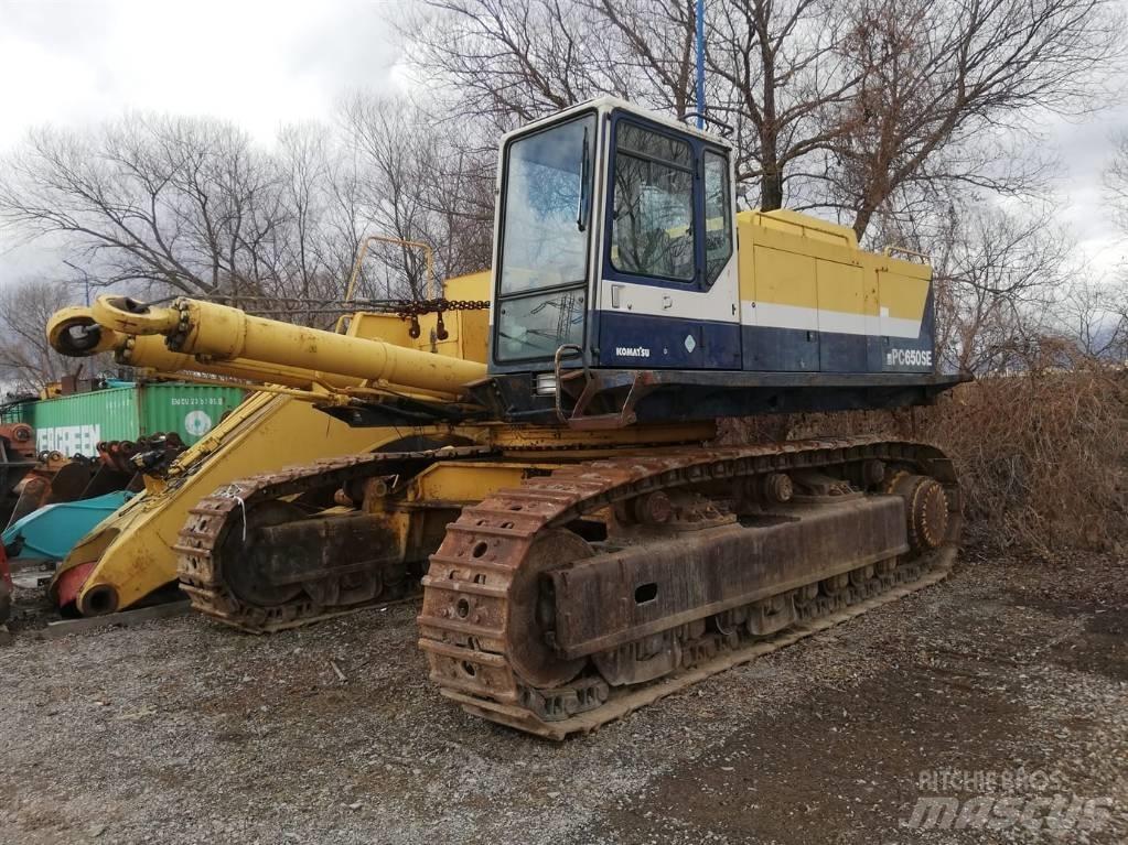 Komatsu PC 650 LC 履帶式 挖土機/掘鑿機/挖掘機