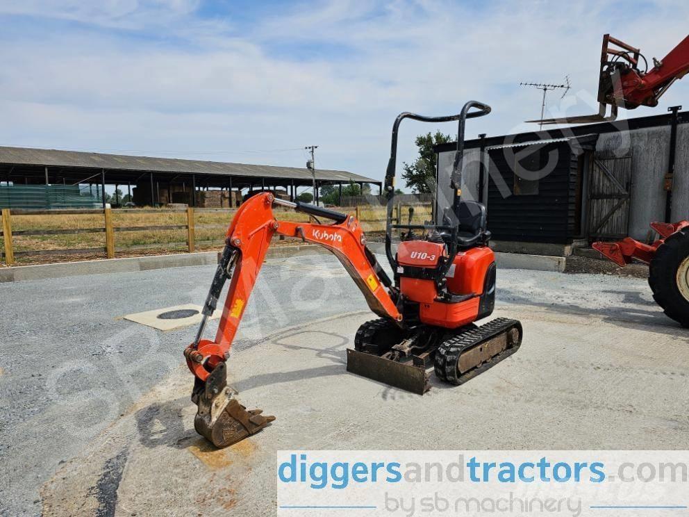 Kubota U 10-3 小型挖土機/掘鑿機<7t(小型挖掘機)