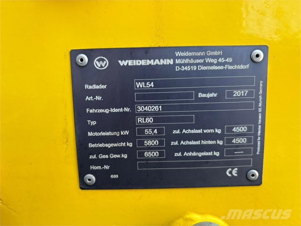 Wacker WL 54 輪胎式裝載機