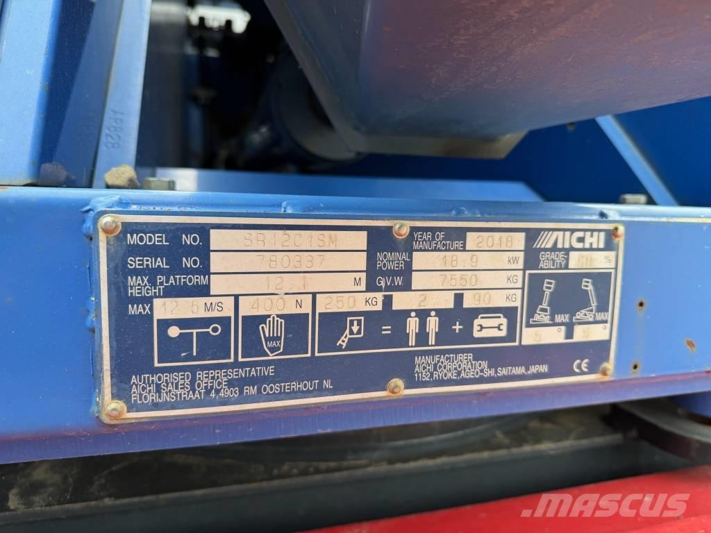 Aichi SR 12 CSM 伸縮臂高空作業車