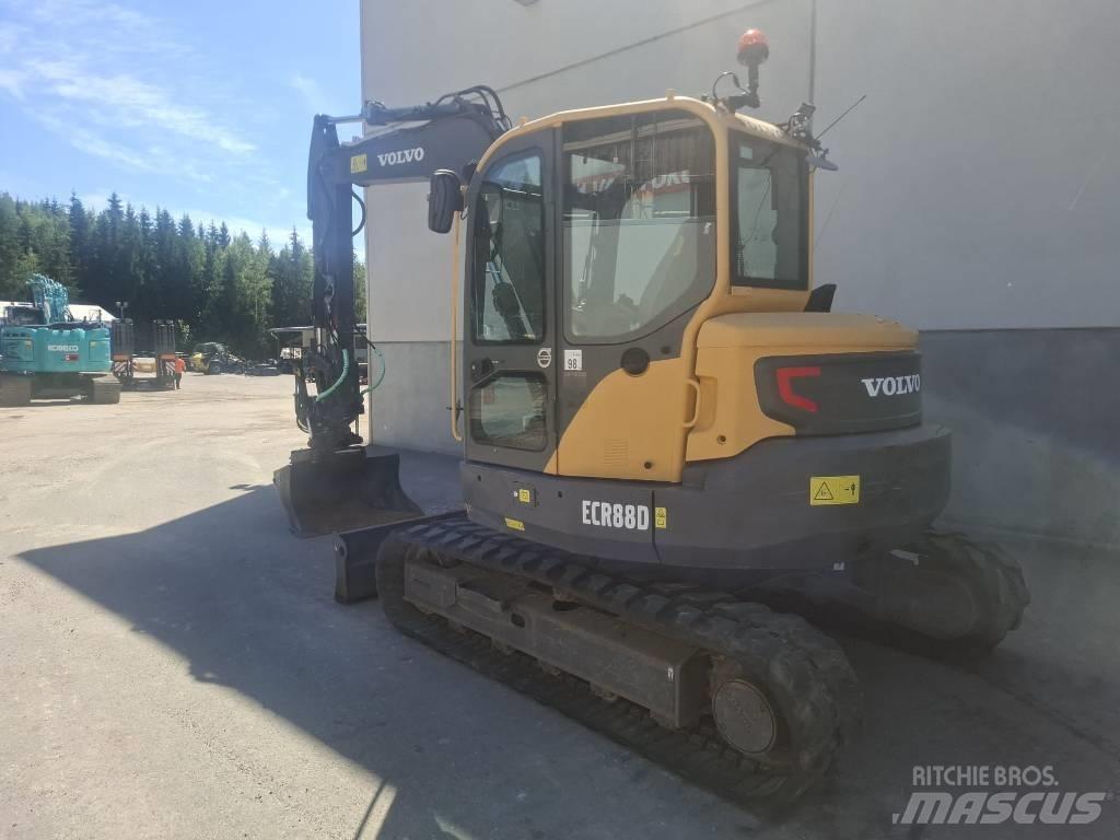 Volvo ECR 88 D 中型挖土機/掘鑿機/挖掘機 7t-12t