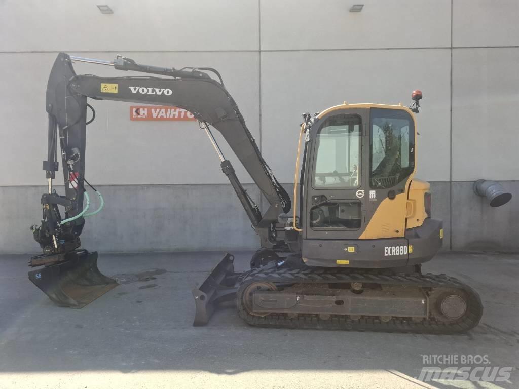 Volvo ECR 88 D 中型挖土機/掘鑿機/挖掘機 7t-12t